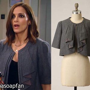 LAST CHANCE Anthropologie Catalina Bolero Jacket Elevenses